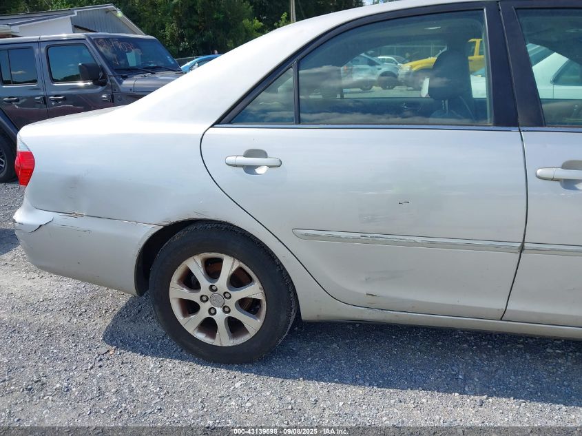 2005 Toyota Camry Xle V6 VIN: 4T1BF30K25U604039 Lot: 43139598