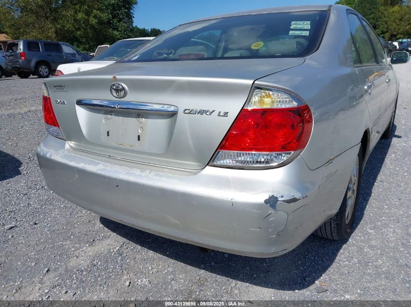 2005 Toyota Camry Xle V6 VIN: 4T1BF30K25U604039 Lot: 43139598