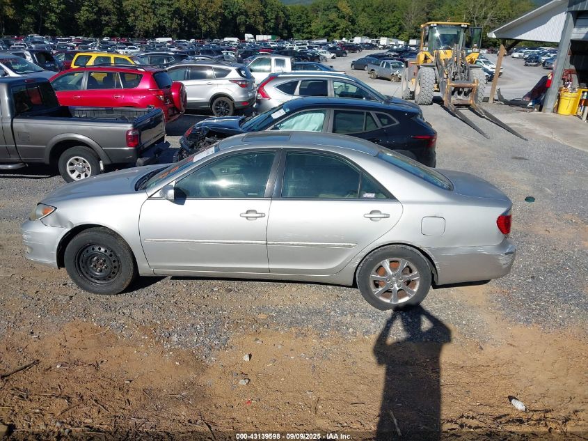 2005 Toyota Camry Xle V6 VIN: 4T1BF30K25U604039 Lot: 43139598