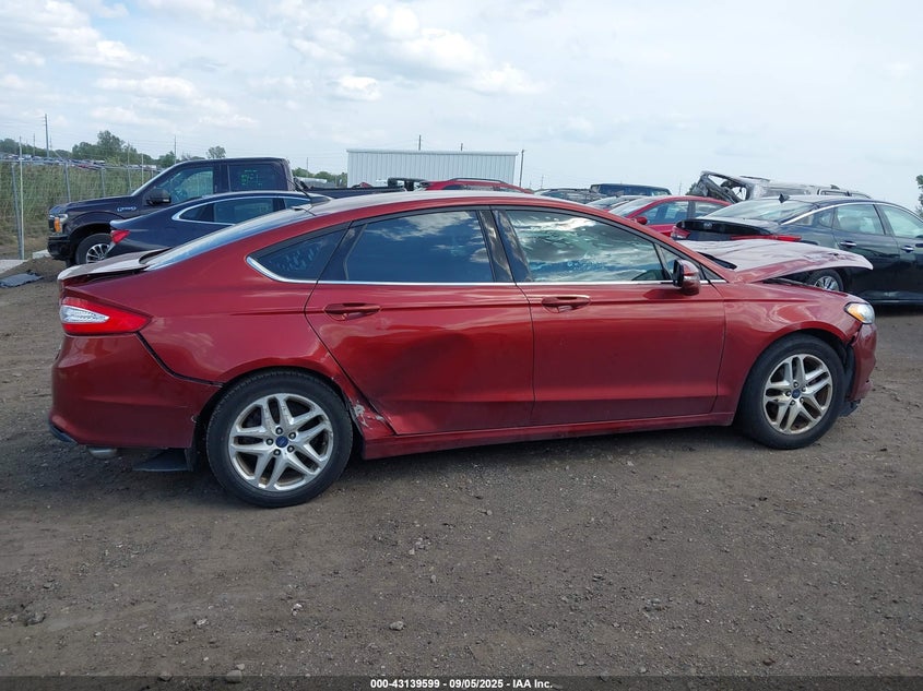 2014 Ford Fusion Se VIN: 3FA6P0HDXER376845 Lot: 43139599