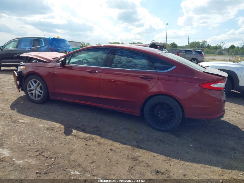 2014 Ford Fusion Se VIN: 3FA6P0HDXER376845 Lot: 43139599