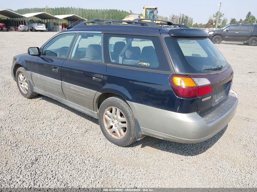 4S3BH665917612469 2001 SUBARU OUTBACK photo no. 3