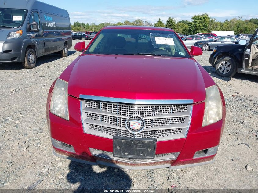 2009 Cadillac Cts Standard VIN: 1G6DV57V590104968 Lot: 43139770