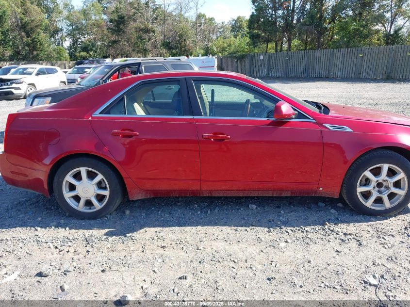 2009 Cadillac Cts Standard VIN: 1G6DV57V590104968 Lot: 43139770