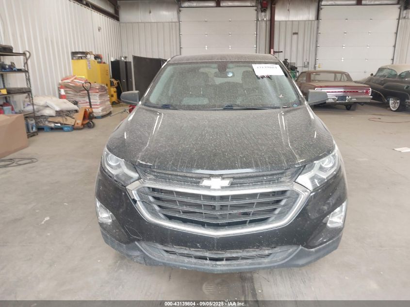 2018 Chevrolet Equinox Ls VIN: 3GNAXHEV9JL384309 Lot: 43139804