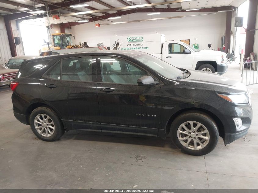 2018 Chevrolet Equinox Ls VIN: 3GNAXHEV9JL384309 Lot: 43139804