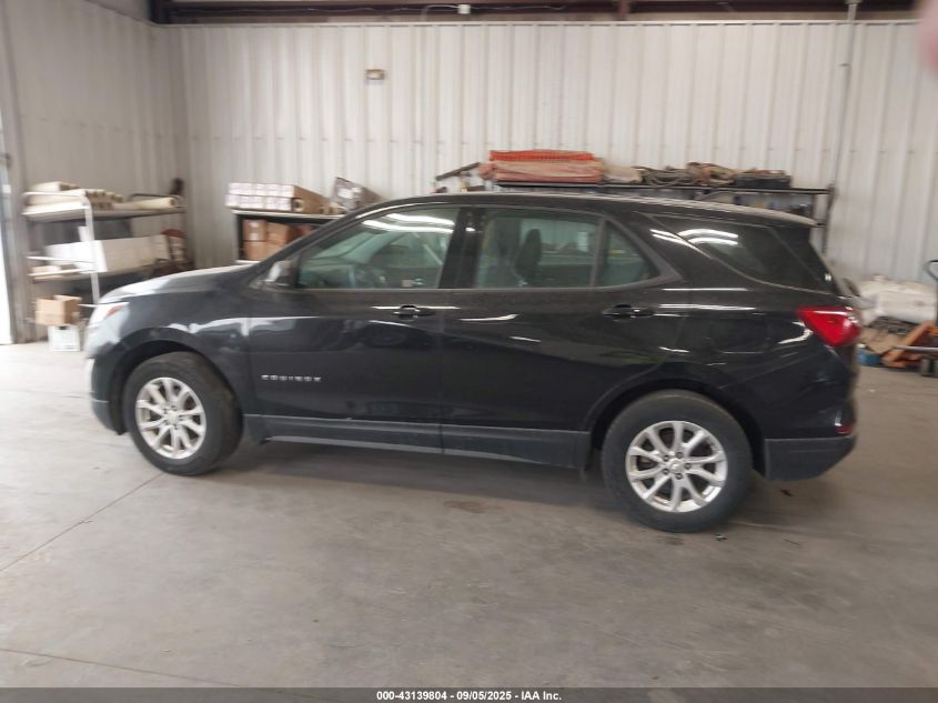 2018 Chevrolet Equinox Ls VIN: 3GNAXHEV9JL384309 Lot: 43139804