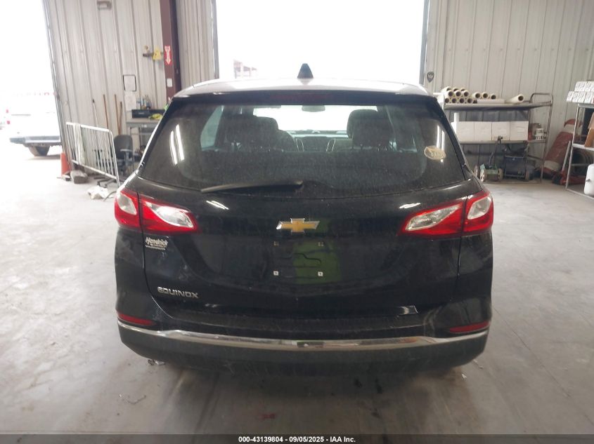 2018 Chevrolet Equinox Ls VIN: 3GNAXHEV9JL384309 Lot: 43139804