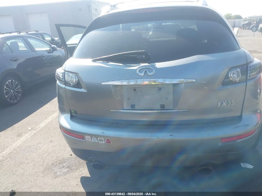 2005 Infiniti Fx35 VIN: JNRAS08WX5X204617 Lot: 43139842