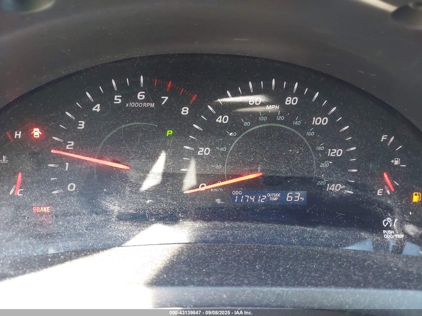 2007 Toyota Camry Le VIN: 4T1BE46K47U088060 Lot: 43139847