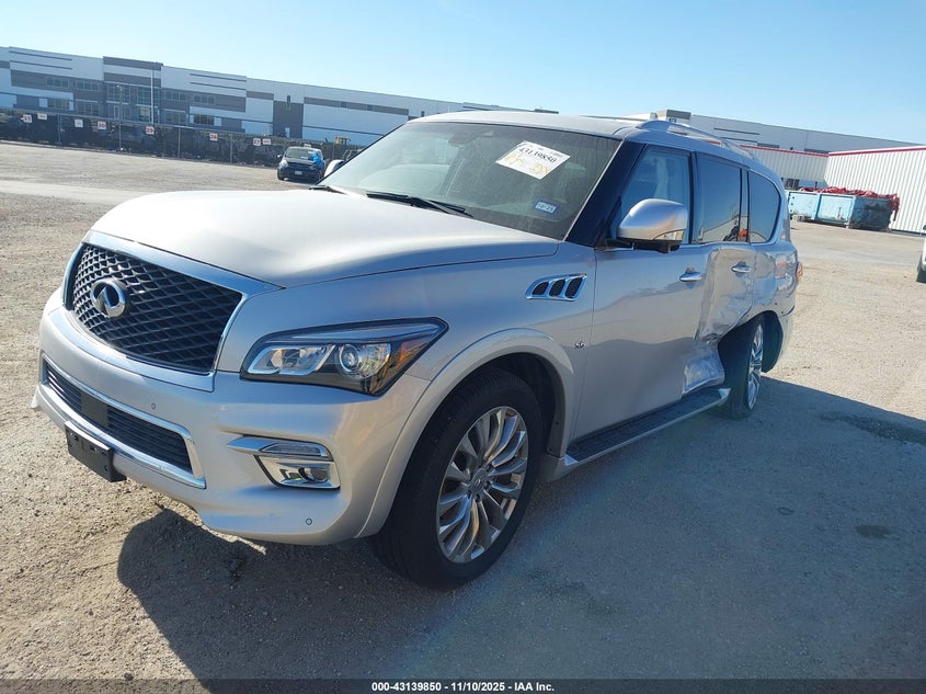 Vin: jn8az2nf3h9646454, lot: 43634189, infiniti qx80 20172