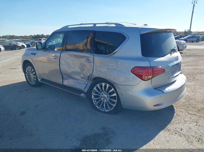 Vin: jn8az2nf3h9646454, lot: 43634189, infiniti qx80 20173