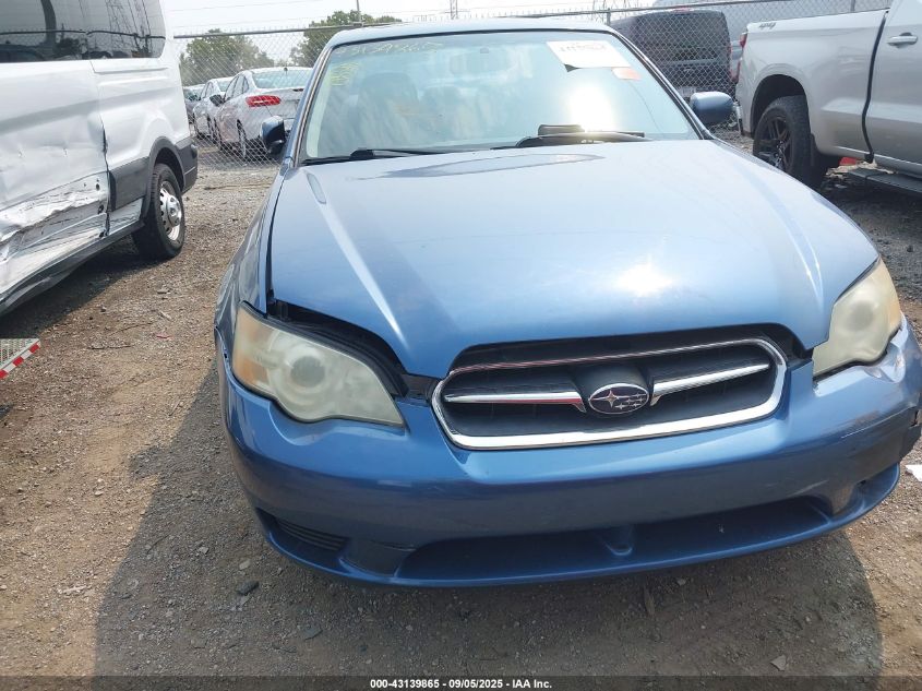 2007 Subaru Legacy 2.5I VIN: 4S3BL616677212182 Lot: 43139865