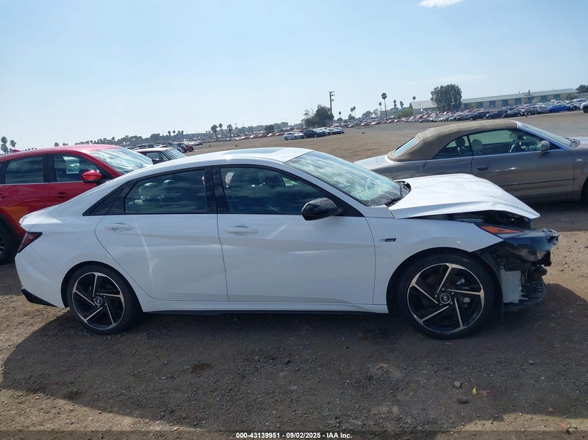 2022 HYUNDAI ELANTRA N LINE - KMHLR4AF5NU325686