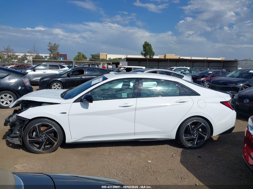 2022 HYUNDAI ELANTRA N LINE - KMHLR4AF5NU325686