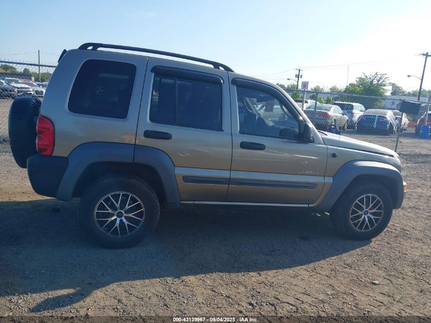 2004 Jeep Liberty Sport VIN: 1J8GL48K14W323102 Lot: 43139967