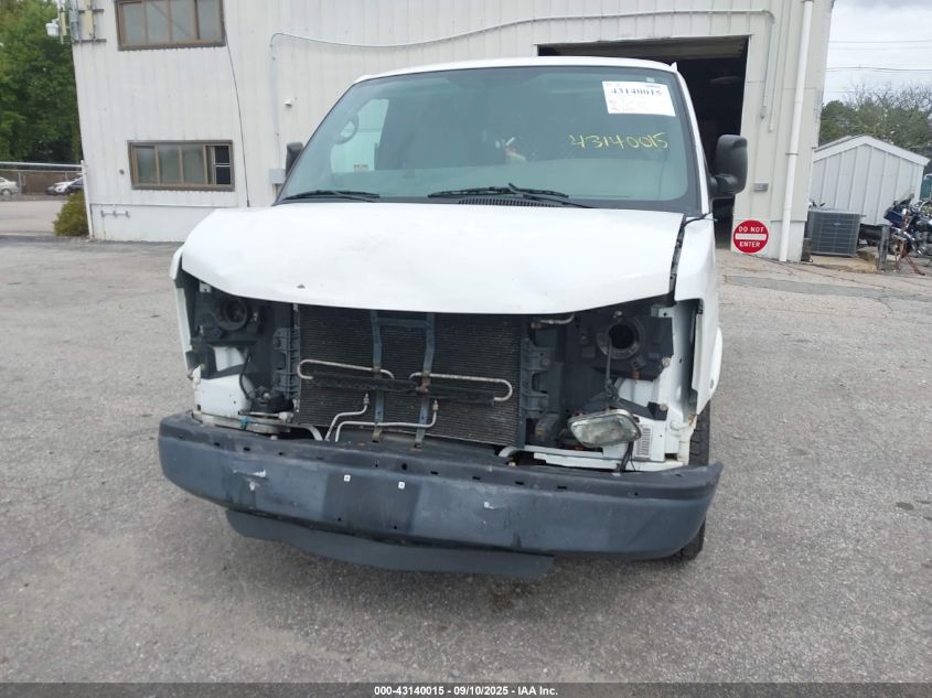 2011 Chevrolet Express 2500 Work Van VIN: 1GCWGFBA4B1161446 Lot: 43140015