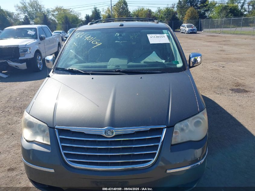 2010 Chrysler Town & Country Limited VIN: 2A4RR6DX2AR217560 Lot: 43140169