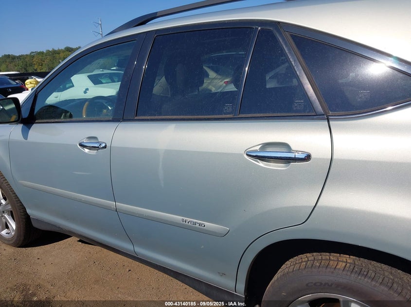 2008 Lexus Rx 400H VIN: JTJHW31U482067816 Lot: 43140185