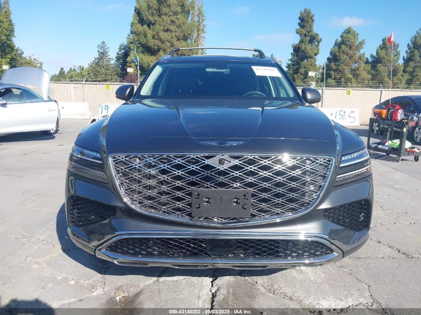 2025 Genesis Gv80 3.5T Advanced Awd VIN: KMUHDESC1SU272593 Lot: 43140202