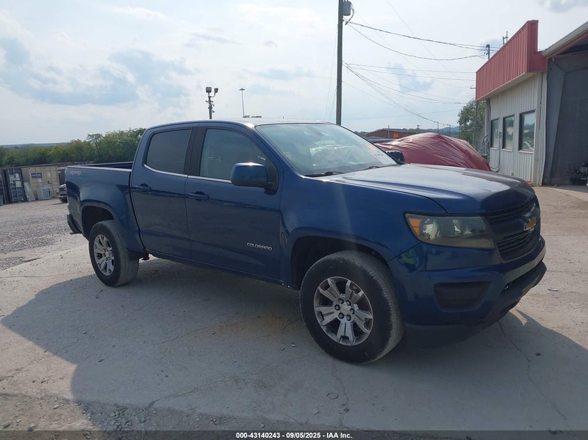 2020 CHEVROLET COLORADO 4WD  SHORT BOX LT - 1GCGTCEN7L1126379