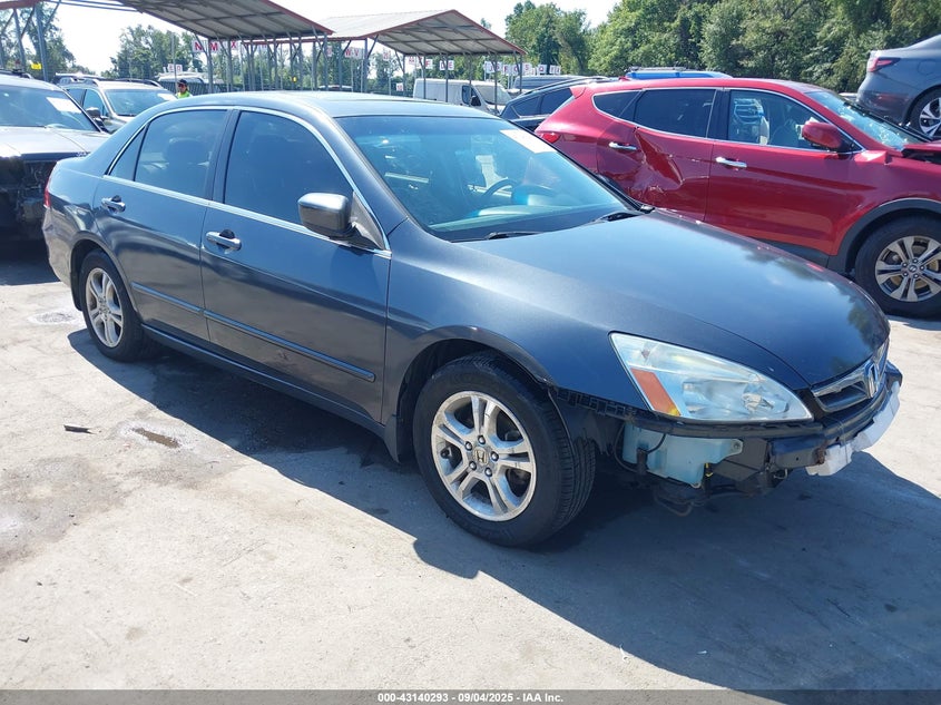 2006 Honda Accord 2.4 Ex grey sedan gasoline 1HGCM56836A172751 photo #1