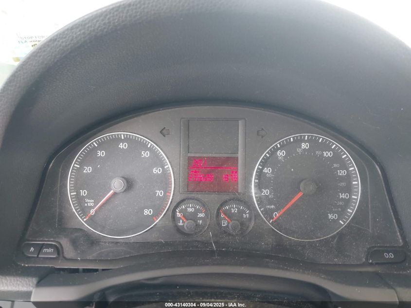 2009 Volkswagen Jetta S VIN: 3VWJM71K09M091585 Lot: 43140304