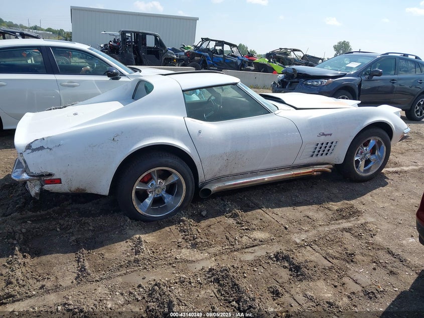 1972 Chevrolet Corvette VIN: 000001Z37KS501992 Lot: 43140349