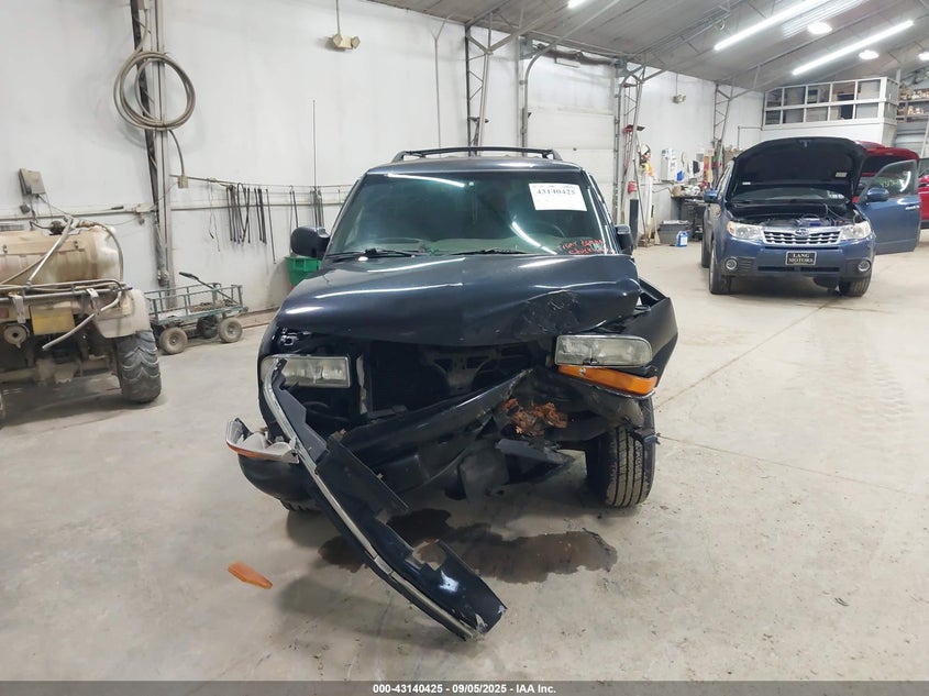 2002 Chevrolet Blazer Ls VIN: 1GNDT13W92K134695 Lot: 43140425