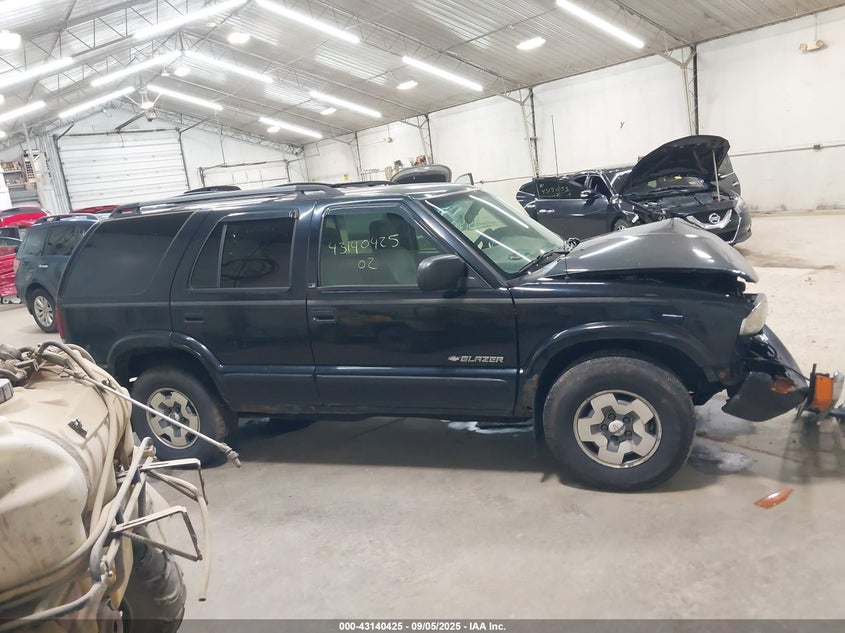 2002 Chevrolet Blazer Ls VIN: 1GNDT13W92K134695 Lot: 43140425