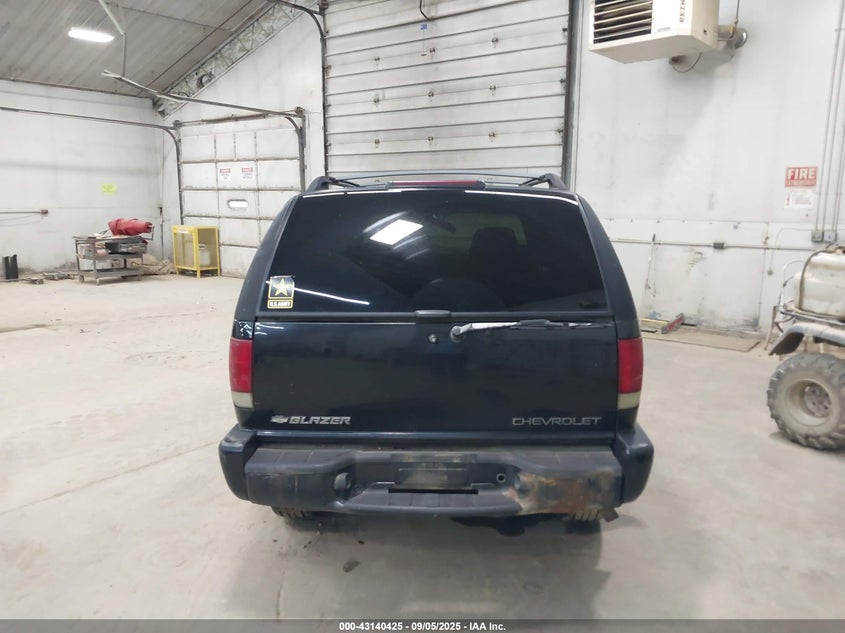 2002 Chevrolet Blazer Ls VIN: 1GNDT13W92K134695 Lot: 43140425