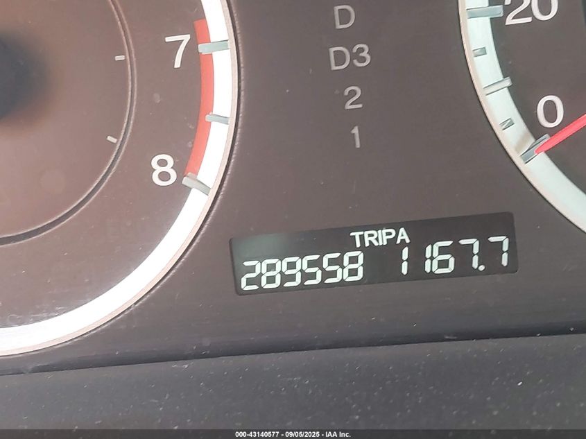 2009 Honda Accord 2.4 Lx-P VIN: 1HGCP26479A072787 Lot: 43140577