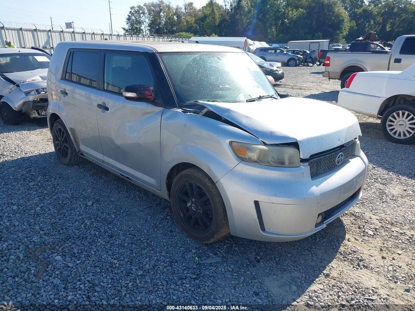 2008 Scion Xb silver wagon gasoline JTLKE50E081060194 photo #1