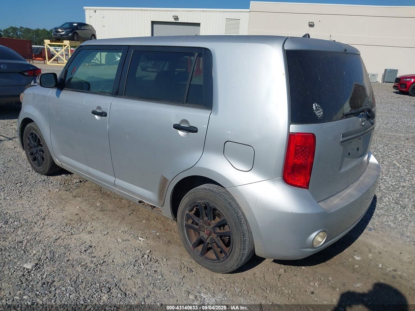 2008 Scion Xb silver wagon gasoline JTLKE50E081060194 photo #4