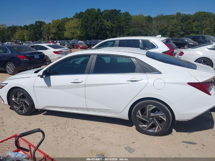 2024 Hyundai Elantra Limited VIN: KMHLP4DG2RU661845 Lot: 43140671