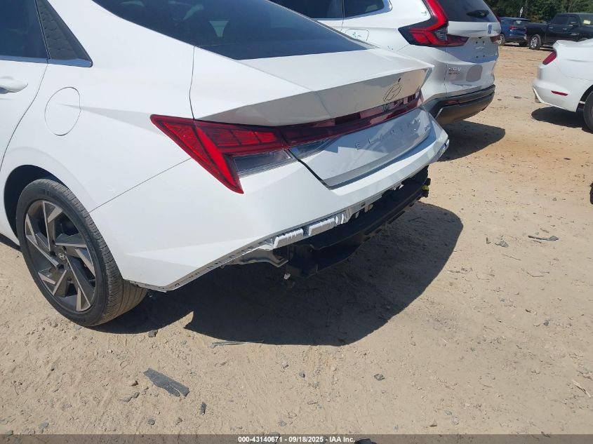 2024 Hyundai Elantra Limited VIN: KMHLP4DG2RU661845 Lot: 43140671