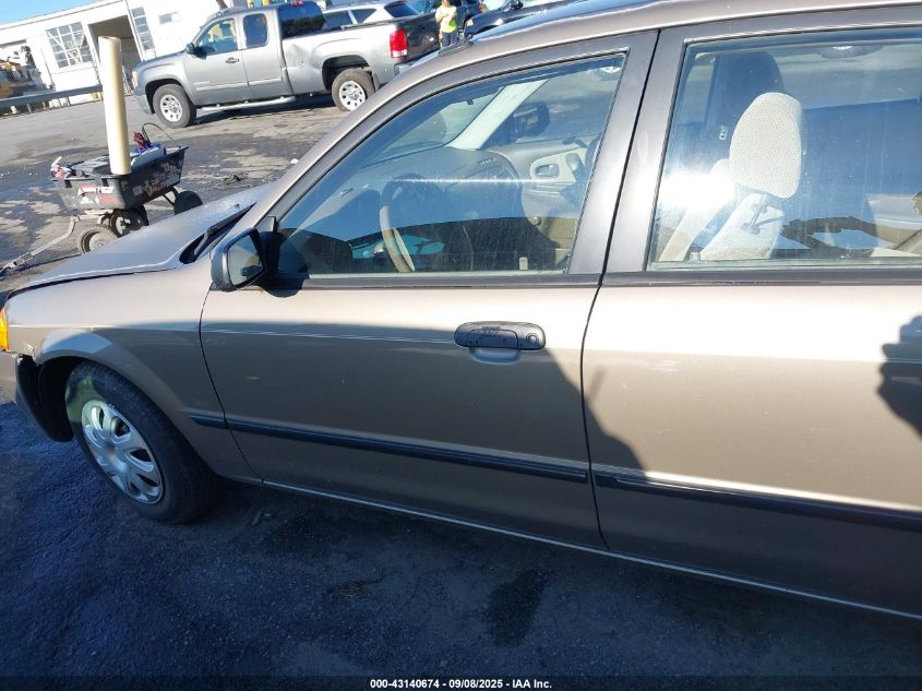 1999 Mazda Protege Dx/Lx VIN: JM1BJ2223X0194842 Lot: 43140674