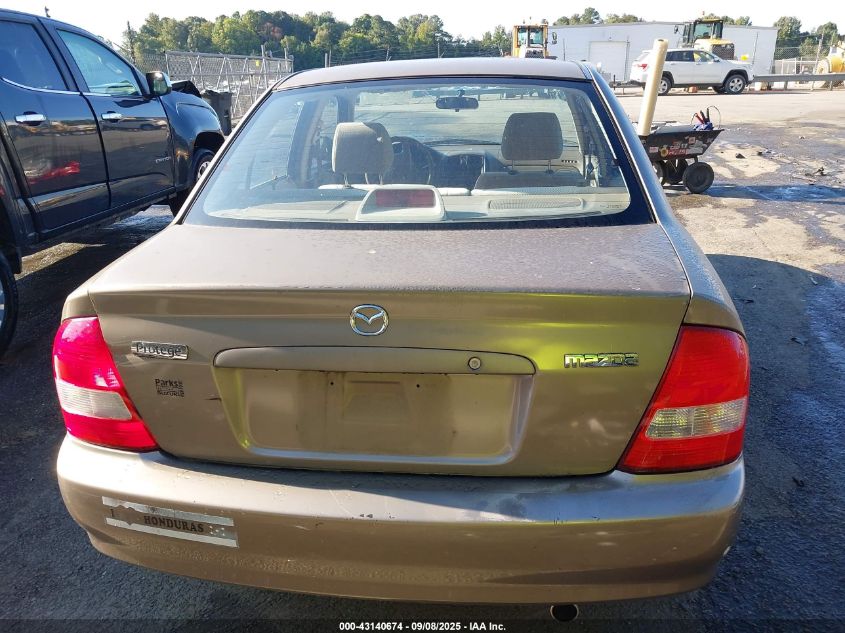 1999 Mazda Protege Dx/Lx VIN: JM1BJ2223X0194842 Lot: 43140674