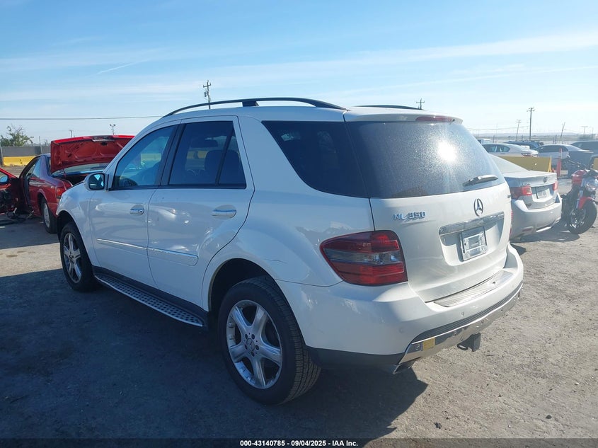 2007 Mercedes-Benz Ml 350 4Matic white suv gasoline 4JGBB86E67A293729 photo #4