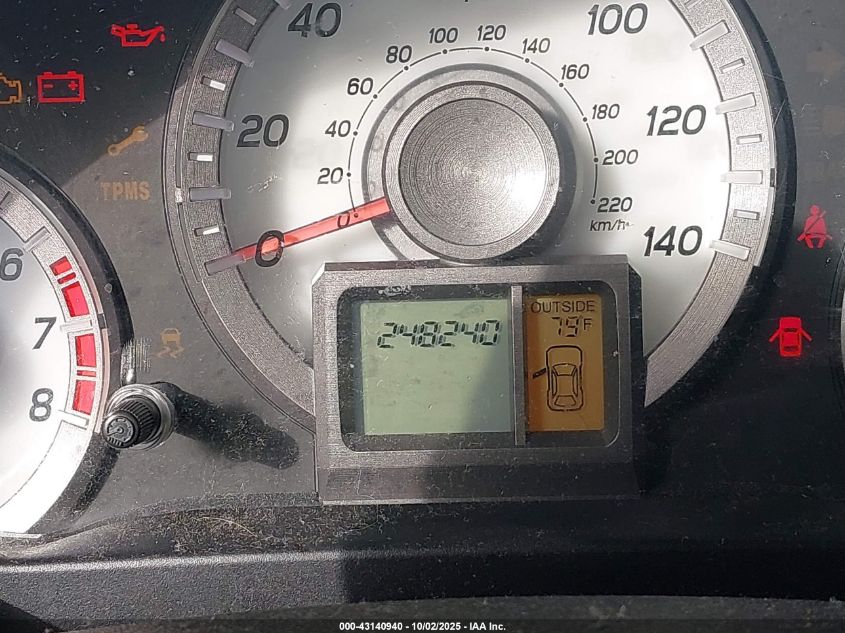 2012 Honda Pilot Ex VIN: 5FNYF3H47CB027969 Lot: 43140940