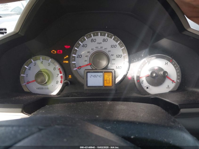 2012 Honda Pilot Ex VIN: 5FNYF3H47CB027969 Lot: 43140940