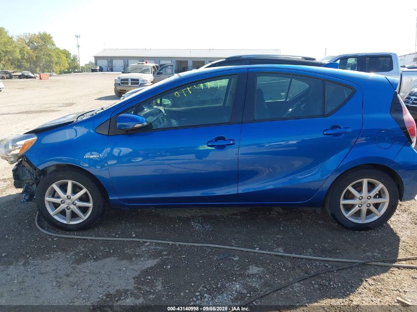 2015 Toyota Prius C Three VIN: JTDKDTB3XF1576784 Lot: 43140998