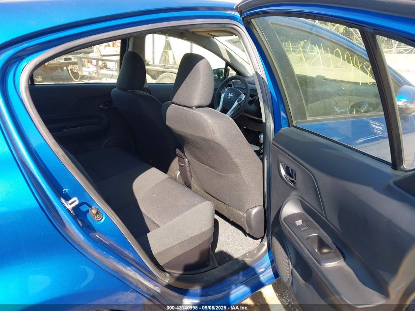 2015 Toyota Prius C Three VIN: JTDKDTB3XF1576784 Lot: 43140998