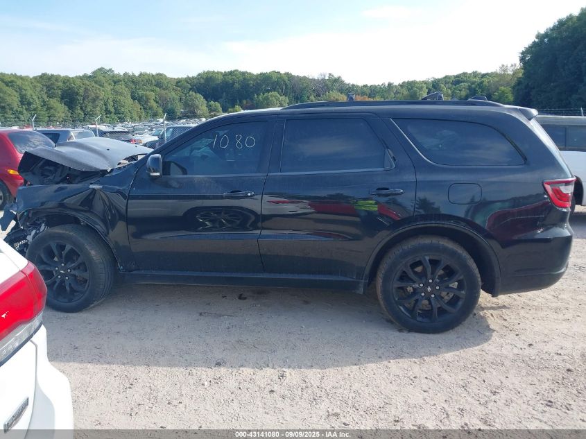 2020 Dodge Durango Gt Plus Awd VIN: 1C4RDJDG4LC184323 Lot: 43141080