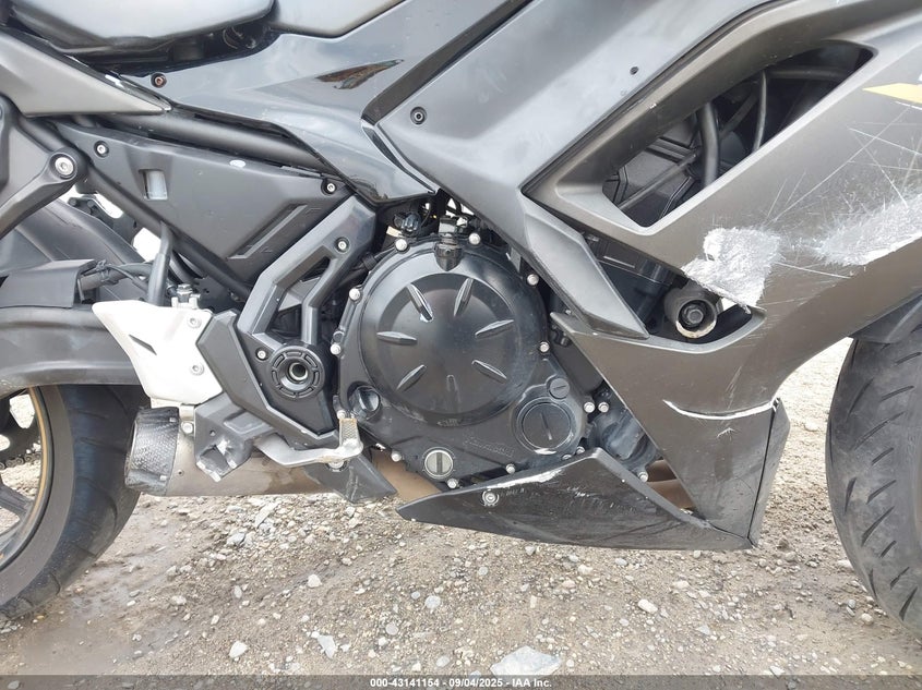 2023 Kawasaki Ex650 R VIN: ML5EXER15PDA87341 Lot: 43141154