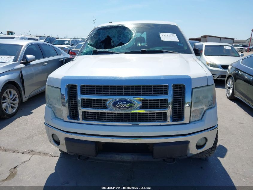 2012 Ford F-150 Lariat VIN: 1FTFW1EF1CFA24322 Lot: 43141211