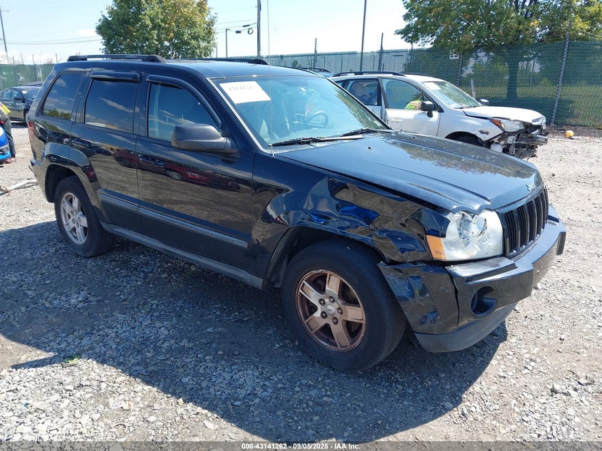 2007 Jeep Grand Cherokee Laredo black other gasoline 1J8GR48K67C519962 photo #1