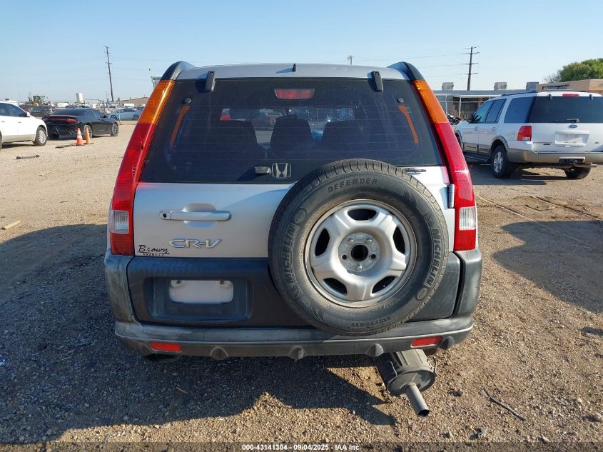 2002 Honda Cr-V Lx VIN: JHLRD68462C023390 Lot: 43141304