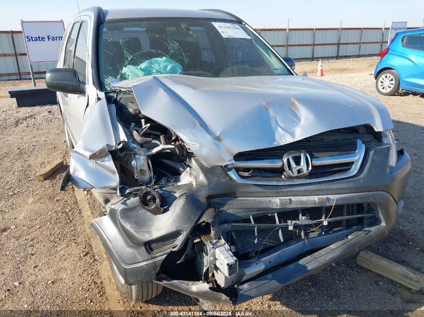 2002 Honda Cr-V Lx VIN: JHLRD68462C023390 Lot: 43141304