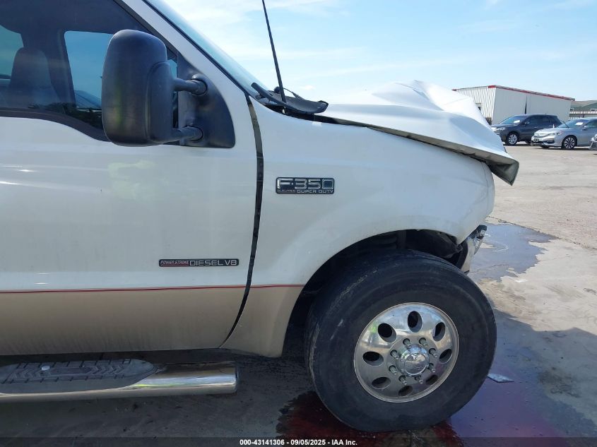 2000 Ford F-350 Lariat/Xl/Xlt VIN: 1FTWW32F3YED35358 Lot: 43141306